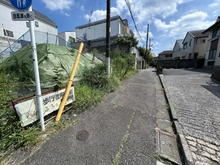 【東京都/大田区東雪谷】大田区東雪谷五丁目土地 前面道路
