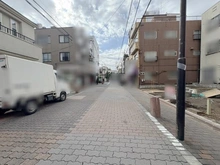 【東京都/大田区鵜の木】大田区鵜の木2丁目　売地 前面道路