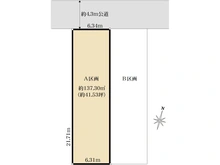 【東京都/品川区旗の台】品川区旗の台六丁目売地A区画 区画図