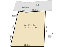 【東京都/大田区南馬込】大田区南馬込5丁目 土地 区画図