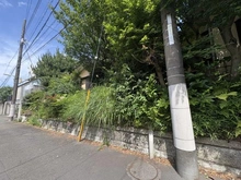 【東京都/大田区東雪谷】大田区東雪谷5丁目土地　1区画 現地（古家あり）：全２区画、左側