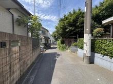 【東京都/大田区東雪谷】大田区東雪谷5丁目土地　1区画 前面道路