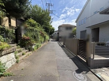 【東京都/大田区東雪谷】大田区東雪谷5丁目土地　2区画 前面道路