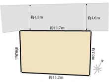 【東京都/大田区南馬込】大田区南馬込3丁目　売地 区画図