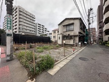【東京都/品川区中延】品川区中延6丁目 建築条件付き売地 現地：正面手前側