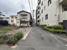 【東京都/品川区中延】品川区中延6丁目 建築条件付き売地 前面道路