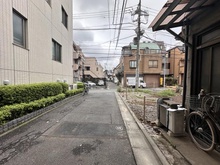 【東京都/品川区中延】品川区中延6丁目 建築条件付き売地 前面道路