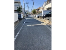 【東京都/大田区東雪谷】大田区東雪谷5丁目売地A区画 前面道路