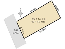 【愛知県/名古屋市千種区朝岡町】名古屋市千種区朝岡町3丁目 土地 区画図