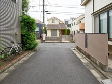 【東京都/杉並区宮前】杉並区宮前2丁目　土地 前面道路
