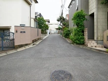 【東京都/杉並区宮前】杉並区宮前2丁目　土地 前面道路