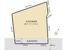 【神奈川県/横浜市南区永田北】南区永田北2丁目 売地 区画図