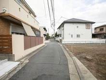 【神奈川県/横浜市神奈川区松ケ丘】神奈川区松ヶ丘　売地 前面道路