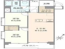 【東京都/新宿区中町】新宿区中町売地 区画図