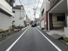 【東京都/新宿区四谷坂町】新宿区四谷坂町　建築条件付き売地 前面道路