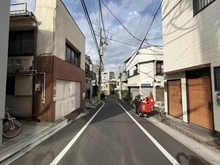 【東京都/新宿区四谷坂町】新宿区四谷坂町　建築条件付き売地 前面道路