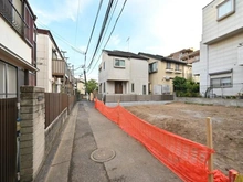 【東京都/北区西ケ原】北区西ケ原1丁目　建築条件付売地B区画 前面道路
