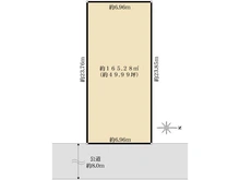 【東京都/北区堀船】北区堀船3丁目　売地 区画図