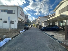 【兵庫県/神戸市灘区城の下通】【売土地】神戸市灘区城の下通2丁目 前面道路