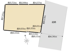 【東京都/江東区東砂】ハートフルタウン　江東区東砂3丁目土地 区画図