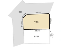 【東京都/江東区東砂】江東区東砂3丁目　土地　A号棟 区画図