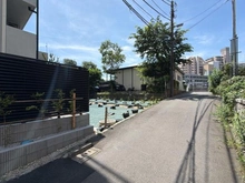 【神奈川県/藤沢市片瀬海岸】藤沢市片瀬海岸1丁目　売地 前面道路