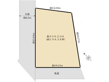 【神奈川県/横浜市旭区万騎が原】横浜市旭区万騎が原　土地 区画図