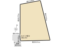 【東京都/北区赤羽西】北区赤羽西二丁目土地 区画図