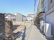 【東京都/品川区中延】品川区中延3丁目　売地 前面道路