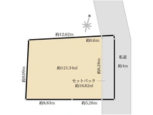 【東京都/品川区豊町】品川区豊町5丁目売地 区画図