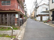 【東京都/品川区中延】品川区中延5丁目売地 前面道路