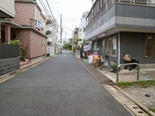 【東京都/品川区中延】品川区中延5丁目売地 前面道路