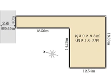 【東京都/大田区北千束】大田区北千束一丁目・売地 区画図
