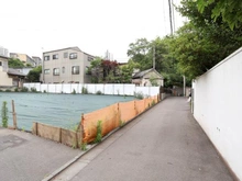 【東京都/港区高輪】港区高輪三丁目土地 前面道路