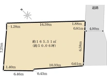 【東京都/港区高輪】港区高輪三丁目土地 区画図
