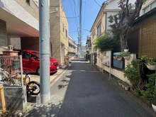 【東京都/品川区荏原】品川区荏原2丁目　売地 前面道路