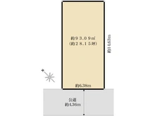 【東京都/大田区中央】大田区中央2丁目売地 区画図