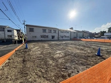 【東京都/江戸川区大杉】江戸川区大杉4丁目 土地1号地 現地：全5区画・右奥側