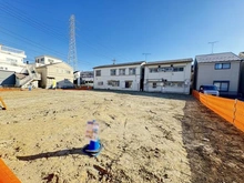 【東京都/江戸川区大杉】江戸川区大杉4丁目土地 4号地 現地：全5区画・左奥側