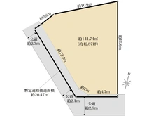 【千葉県/千葉市中央区仁戸名町】千葉市中央区仁戸名町　売地 区画図