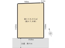【千葉県/千葉市中央区葛城】千葉市中央区葛城三丁目　土地 区画図