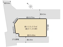 【千葉県/船橋市前原東】船橋市前原東六丁目　売地 区画図