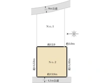 【千葉県/千葉市若葉区大宮台】千葉市若葉区大宮台5丁目　売地　No.2 区画図