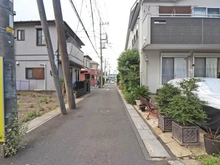 【埼玉県/川口市大字伊刈】川口市大字伊刈　売地 前面道路