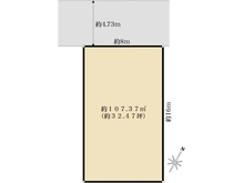 【東京都/西東京市保谷町】西東京市保谷町2丁目　売地 区画図