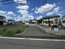 【埼玉県/所沢市大字下安松】所沢市大字下安松 売地 前面道路