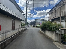 【埼玉県/所沢市美原町】所沢市美原町5丁目 売地 前面道路