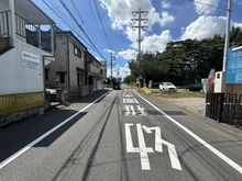 【埼玉県/所沢市緑町】所沢市緑町2丁目 売地　B区画/全2区画 前面道路