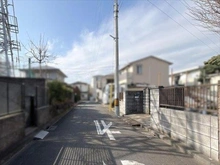 【埼玉県/さいたま市浦和区皇山町】さいたま市浦和区皇山町 土地 前面道路（２０２６年１月撮影）