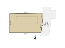 【千葉県/松戸市小金原】松戸市小金原9丁目 土地 区画図